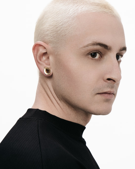 Ombria Teardrop Tunnels-Tunnels- Gold - 8mm (0g) - Ask & Embla