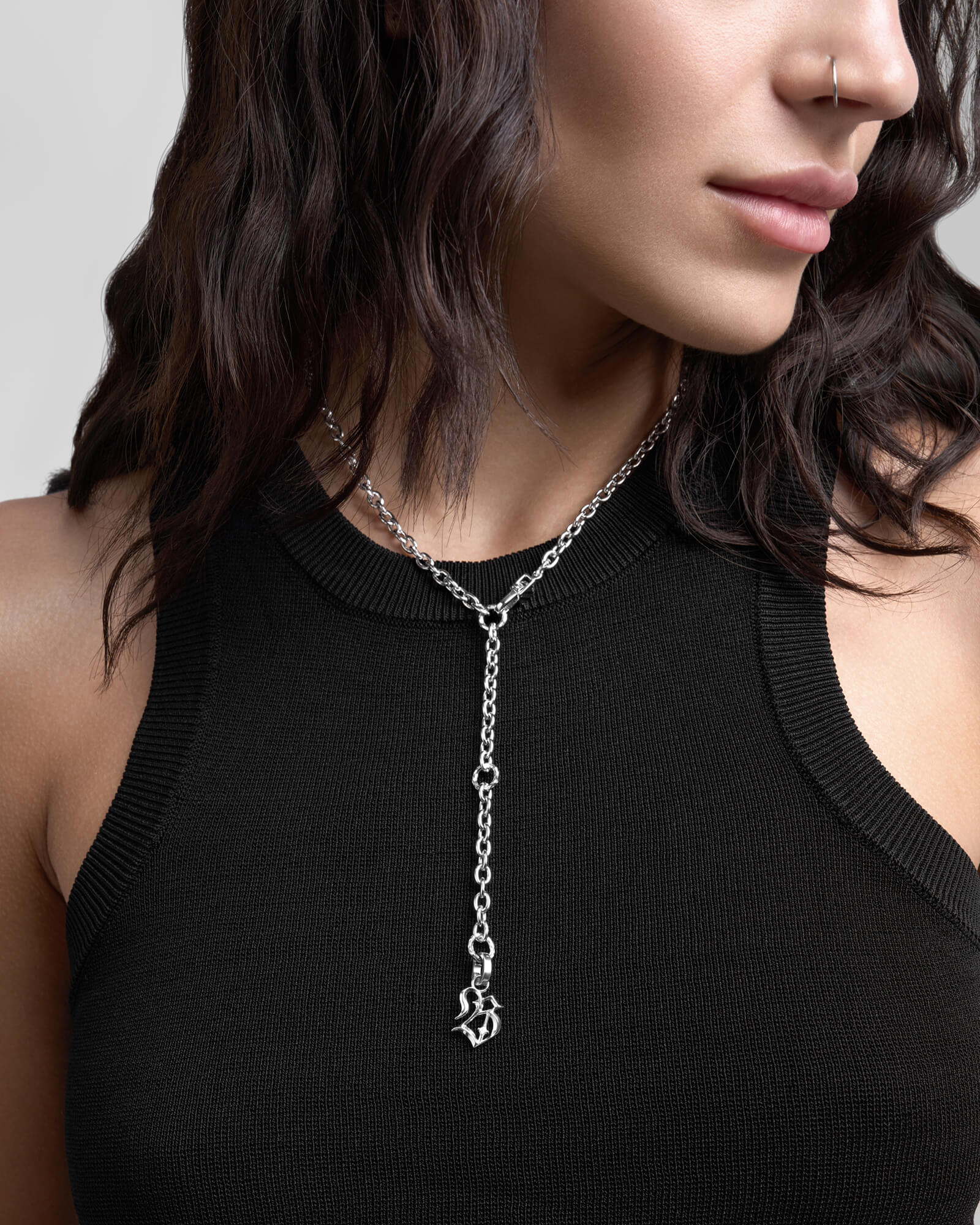 Grid Necklace and Charm Bundle-Necklaces- - - Ask & Embla