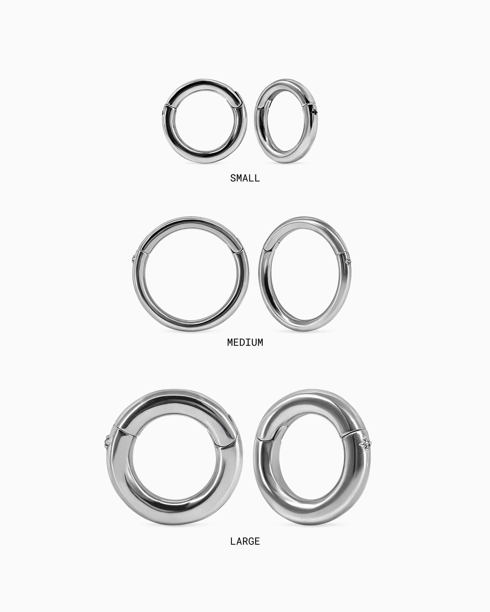 Halo Hangers - Small-Clicker Hangers- Silver - Small - Ask & Embla
