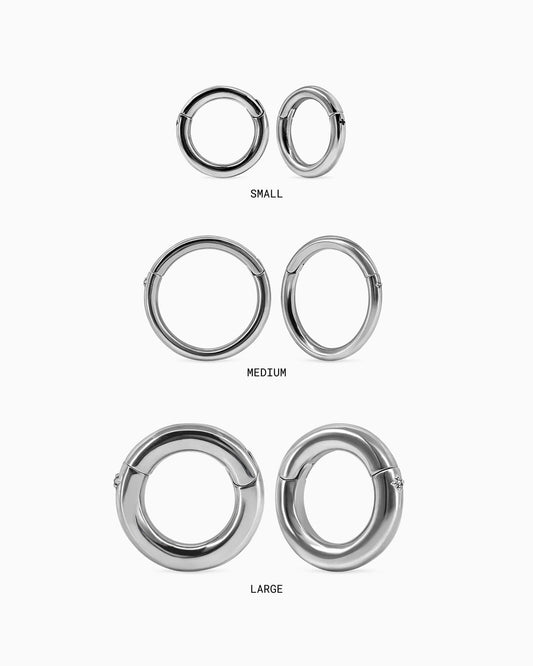 Halo Hangers - Small-Clicker Hangers- Silver - Small - Ask & Embla