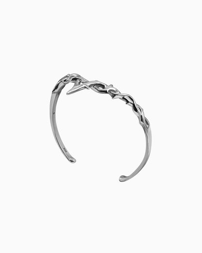 Elysian Arm Cuff-Bangles- Silver - Small - Ask & Embla