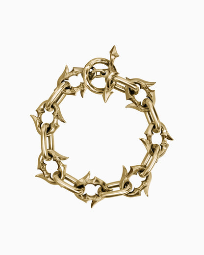 Labyrinth bracelet-Chain Bracelets- Gold - 20 CM - Ask & Embla