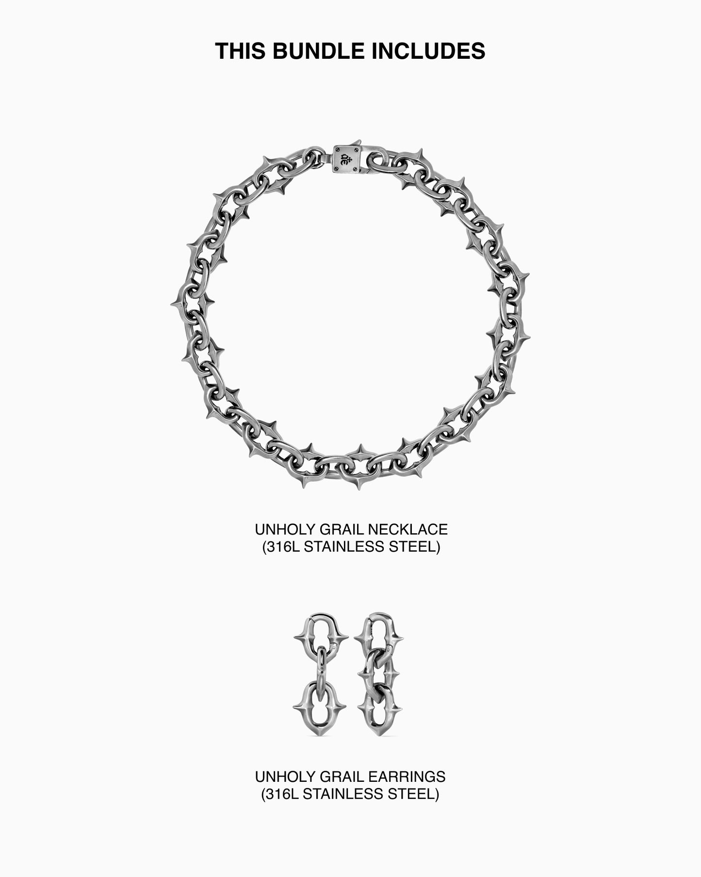 Unholy Grail necklace and hangers bundle-Chain Necklaces- - - Ask & Embla