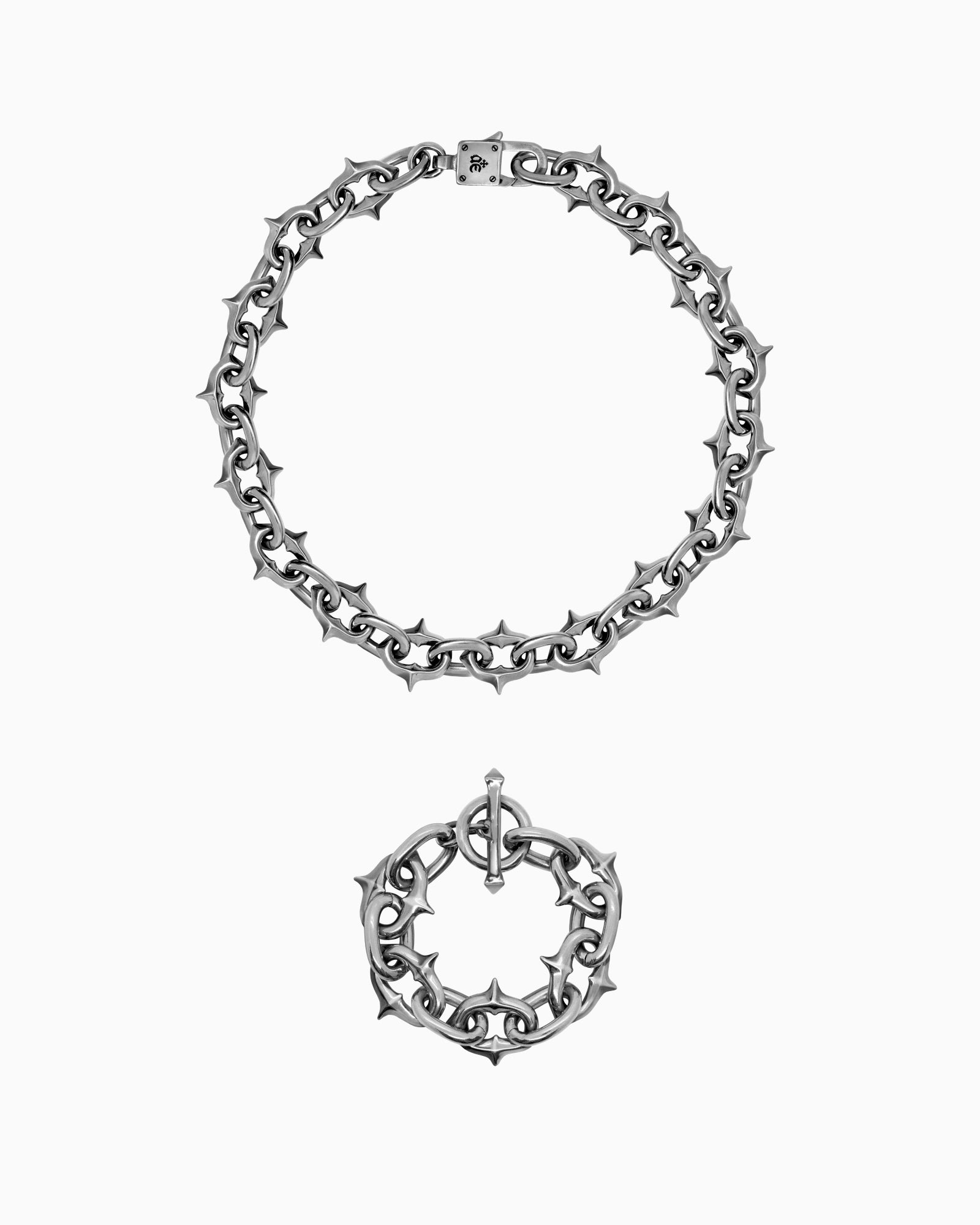 Unholy Grail necklace and bracelet bundle-Chain Necklaces- - - Ask & Embla