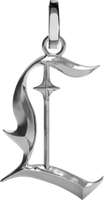 Blackletter Charms - L - Silver