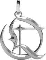 Blackletter Charms - Q - Silver