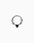 Lovelocke Gem Clicker-Clickers- Silver - 8mm - Ask & Embla