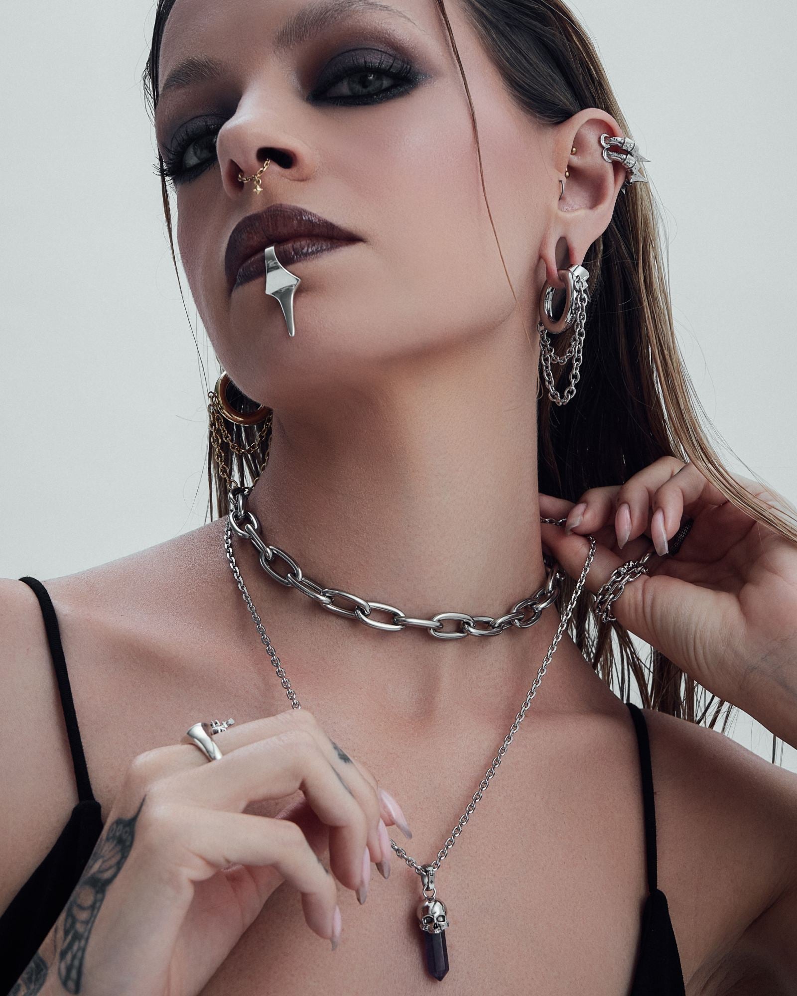 Sanctum Stardust Chain Drop Clicker-Clickers- Gold - 9mm - Ask & Embla