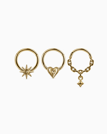 Sanctum Clicker Set-Clickers- Silver - 9mm - Ask & Embla