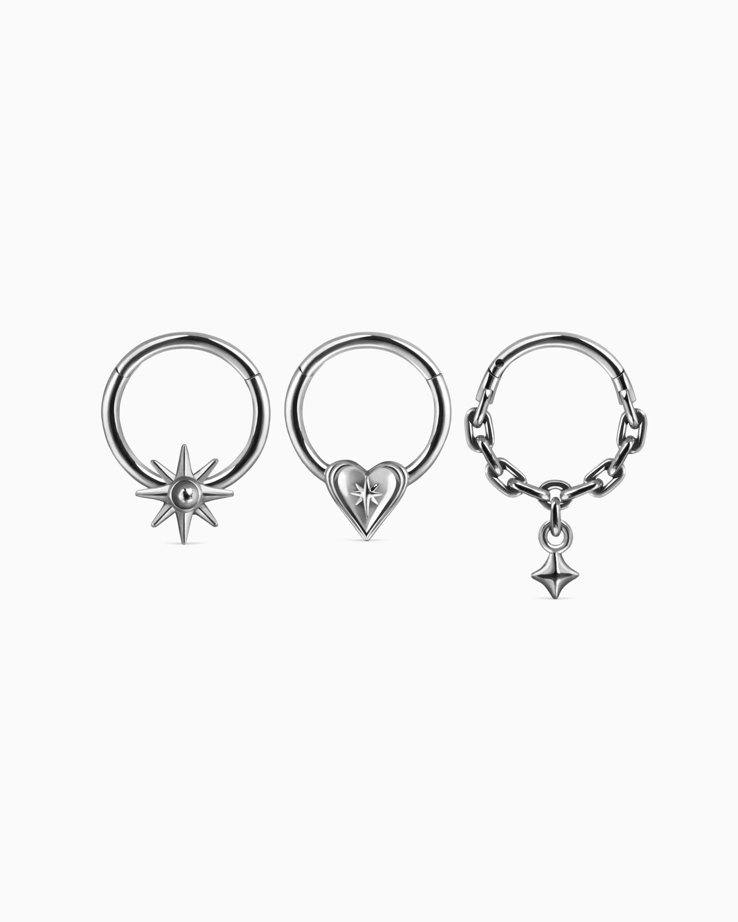 Sanctum Clicker Set-Clickers- Silver - 9mm - Ask & Embla