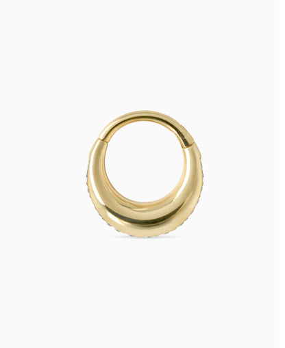 Bejewelled Caspian clicker-Clickers- Gold - 8mm - Ask & Embla