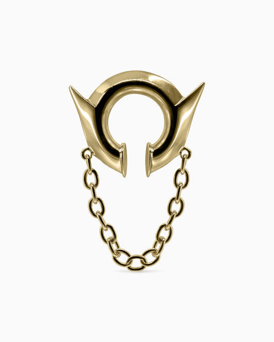 Exe Chain Ear Cuff-Ear Cuff- Silver - - Ask & Embla