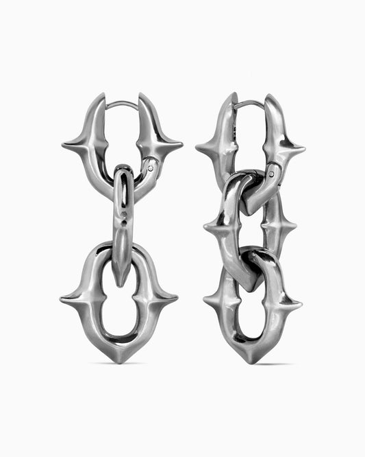 Unholy Grail necklace and earrings bundle-Chain Necklaces- - - Ask & Embla