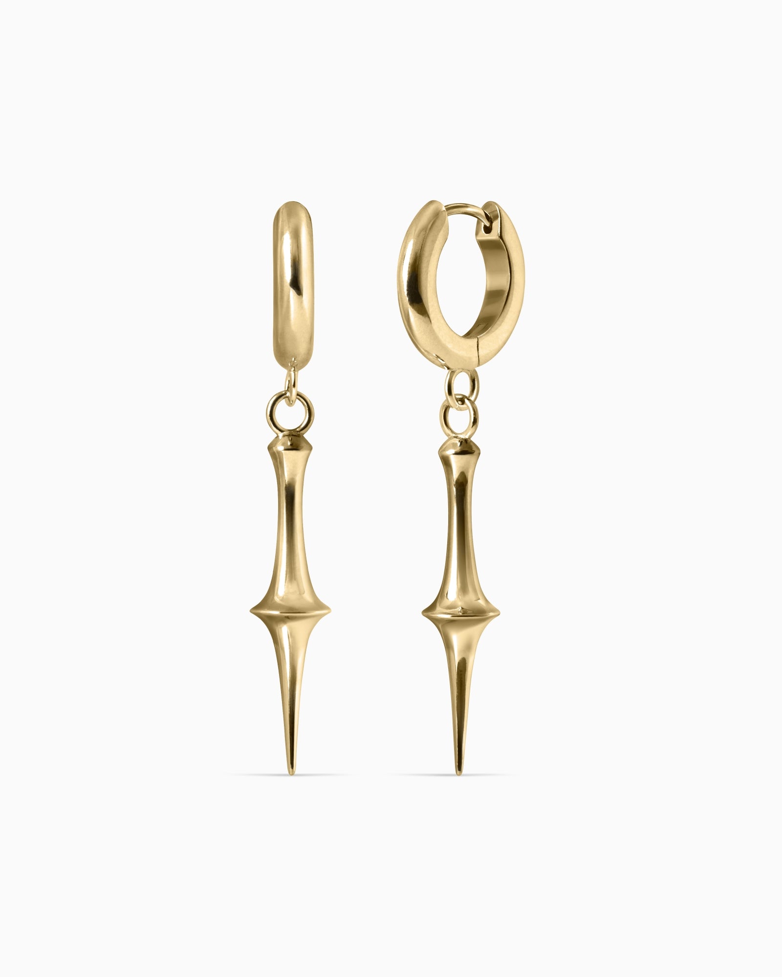 Moonbeam Earrings-Ear Dangles- Gold - - Ask & Embla