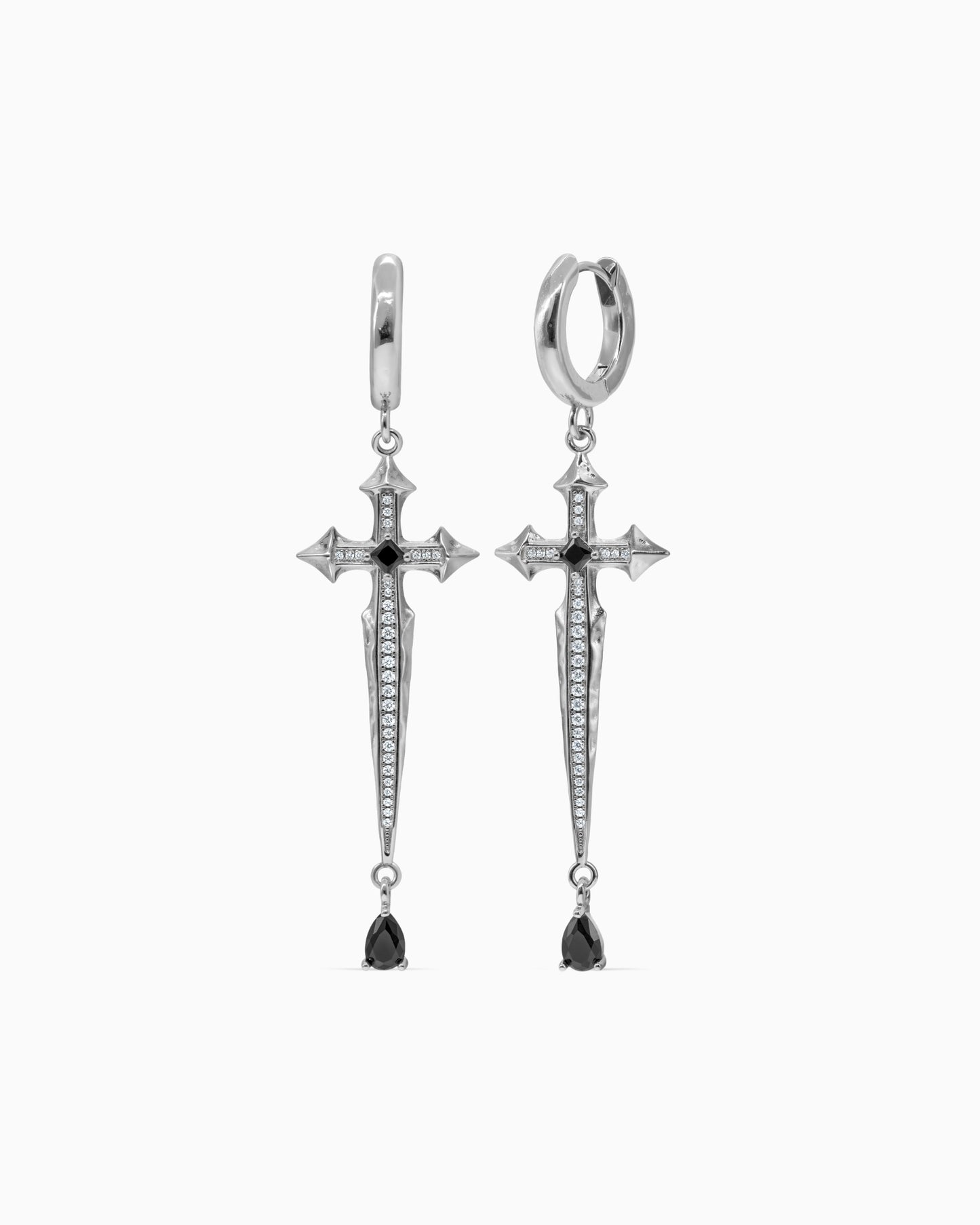 Illyria Eternal Earrings-Ear Dangles- Silver - - Ask & Embla