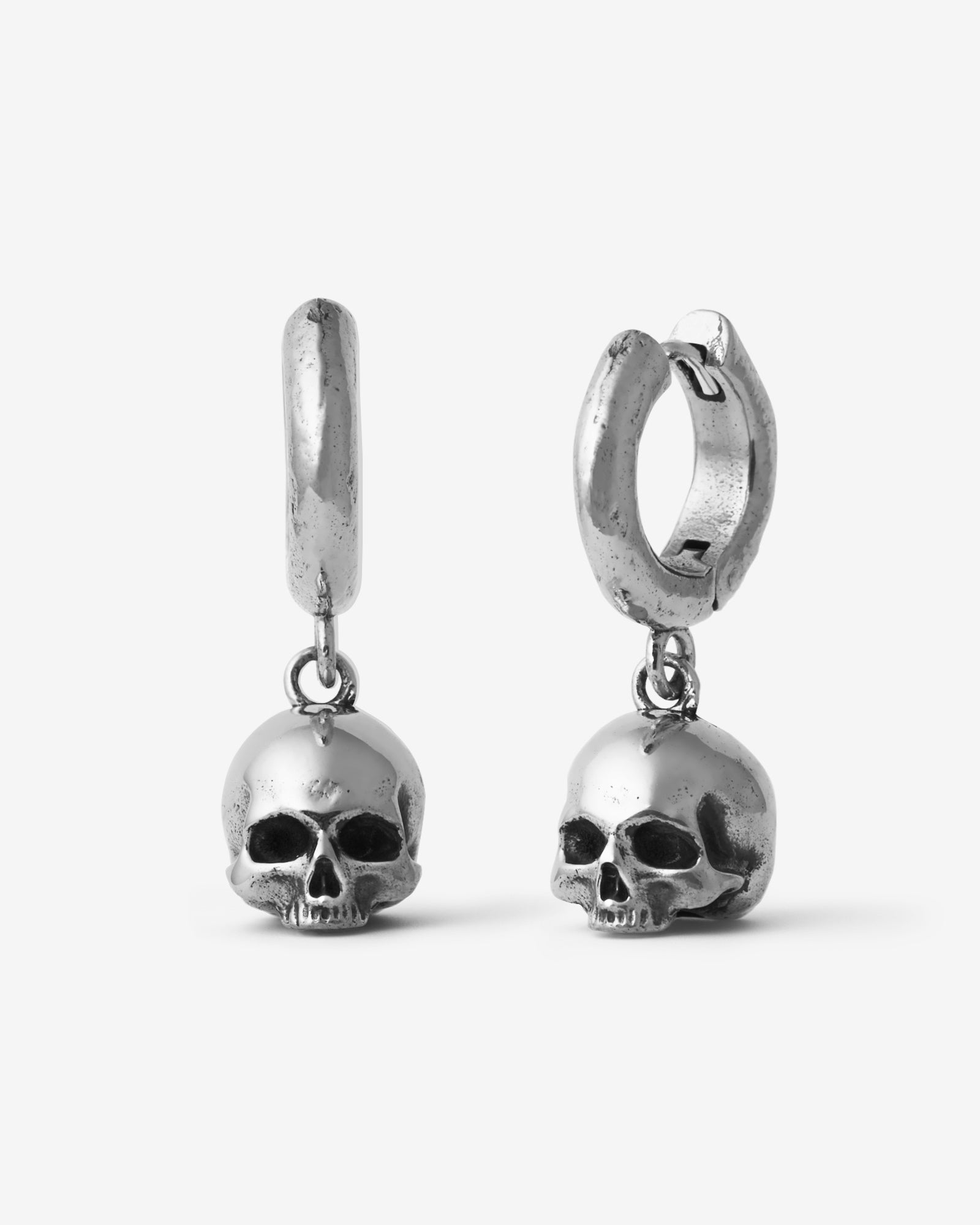 Cranium Earrings-Ear Dangles- Gold - - Ask & Embla