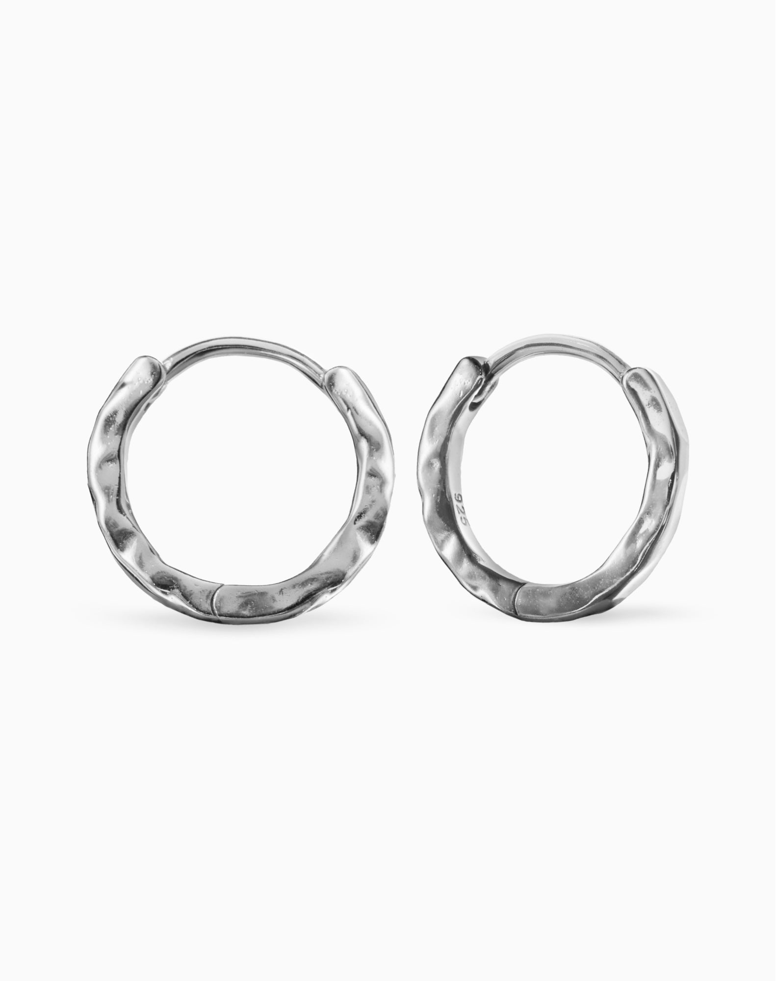 Synthesis Earrings No. 1-Ear Huggies- Silver - - Ask & Embla