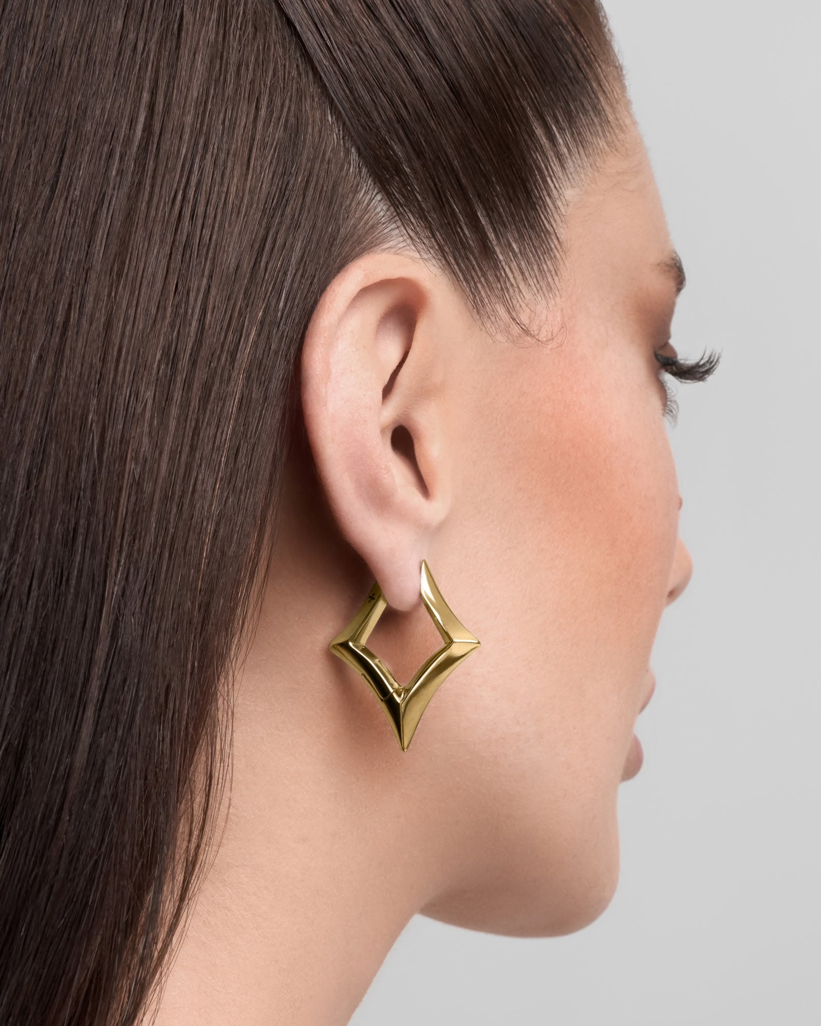 Volt Earrings-Ear Hoops- Silver - - Ask & Embla