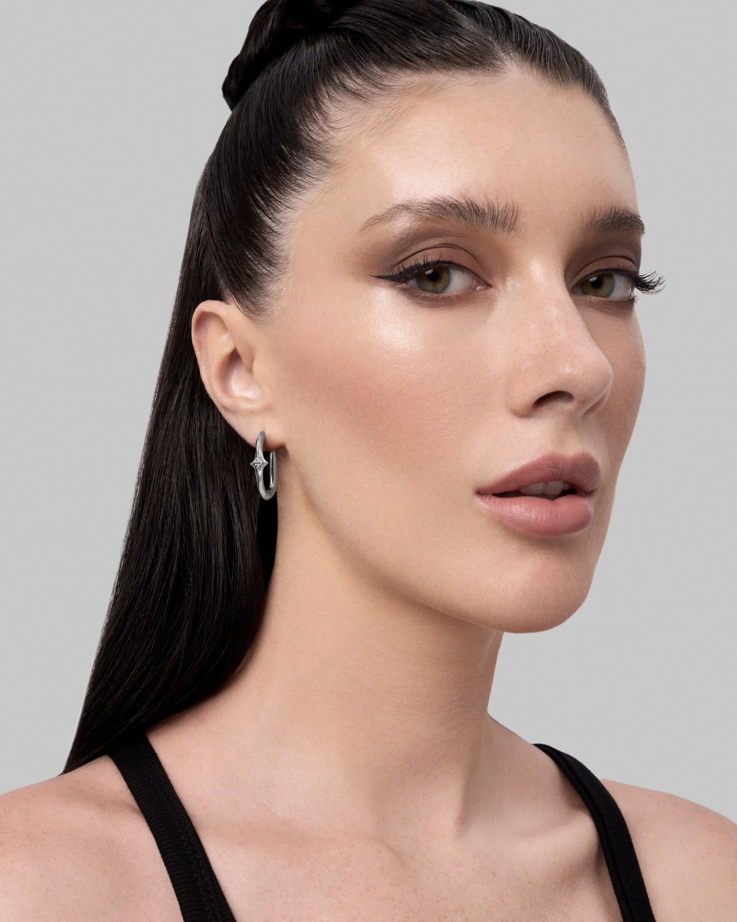 Continuum earrings-Ear Hoops- Silver - - Ask & Embla