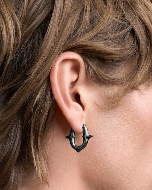 Unholy Grail Earrings-Ear Hoops- Gold - - Ask & Embla