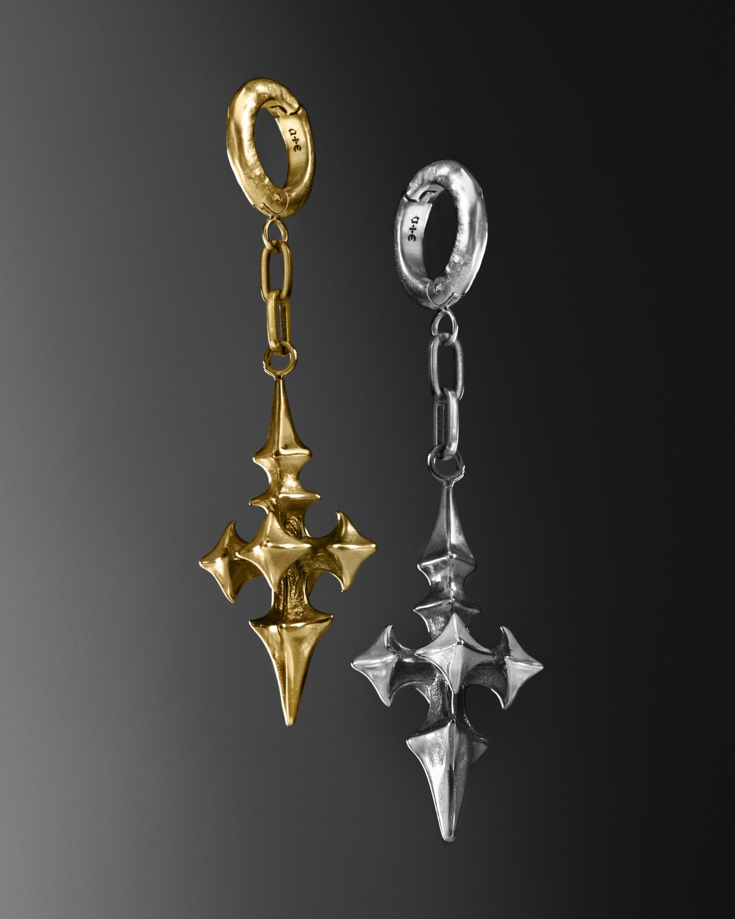 AELEGORIA Hangers-Clicker Hangers- Gold - - Ask & Embla