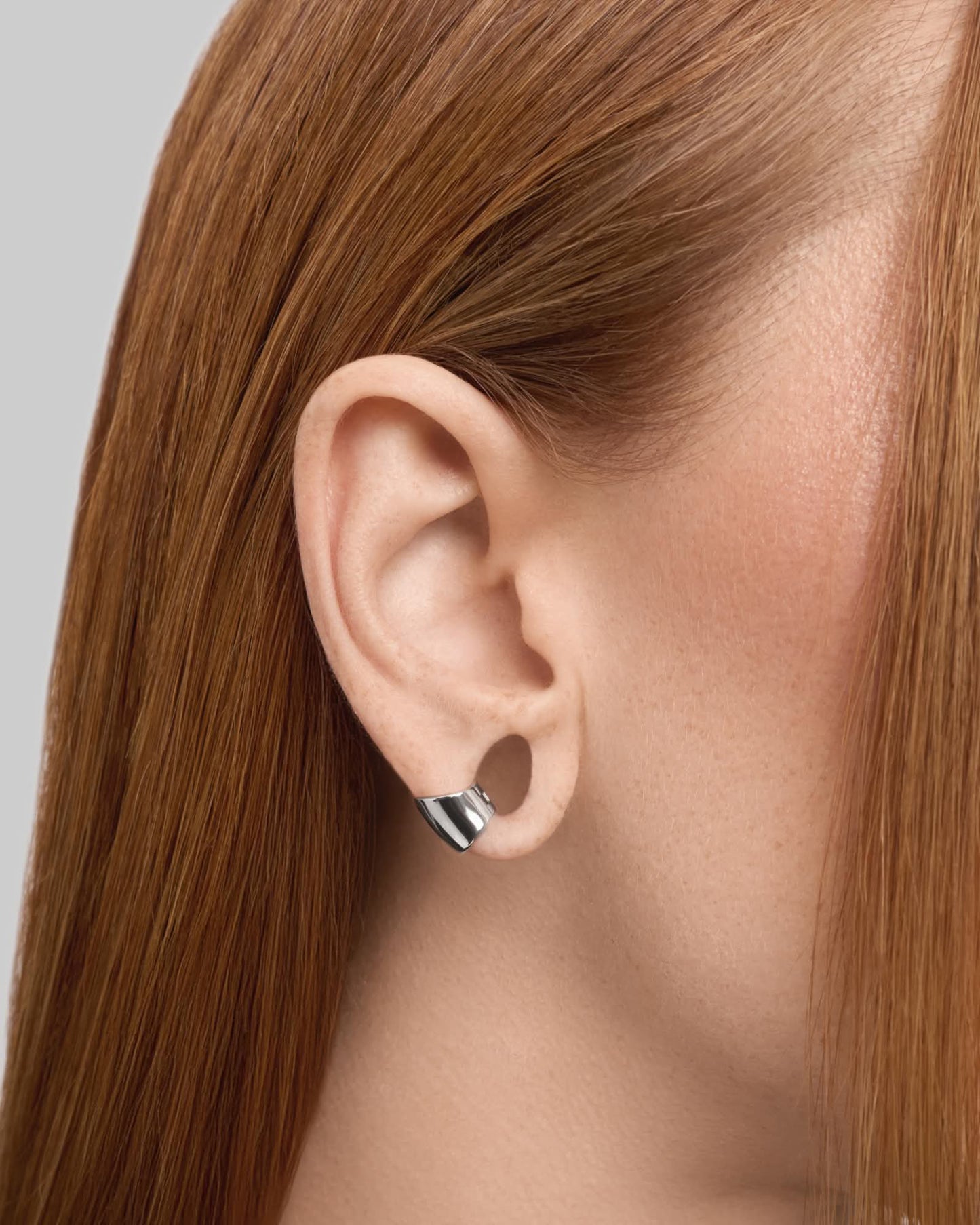 Classic Lobe Cuffs-Lobe Cuffs™- Silver - Long - Ask & Embla
