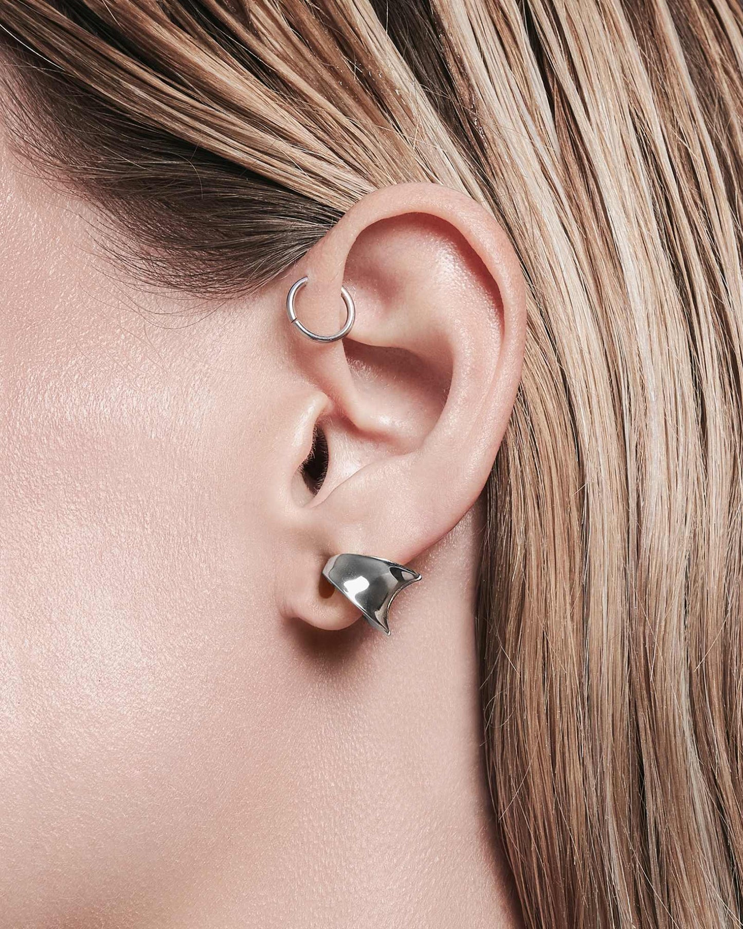 Ark Lobe Cuffs™-Lobe Cuffs™- Silver - 6mm - Ask & Embla