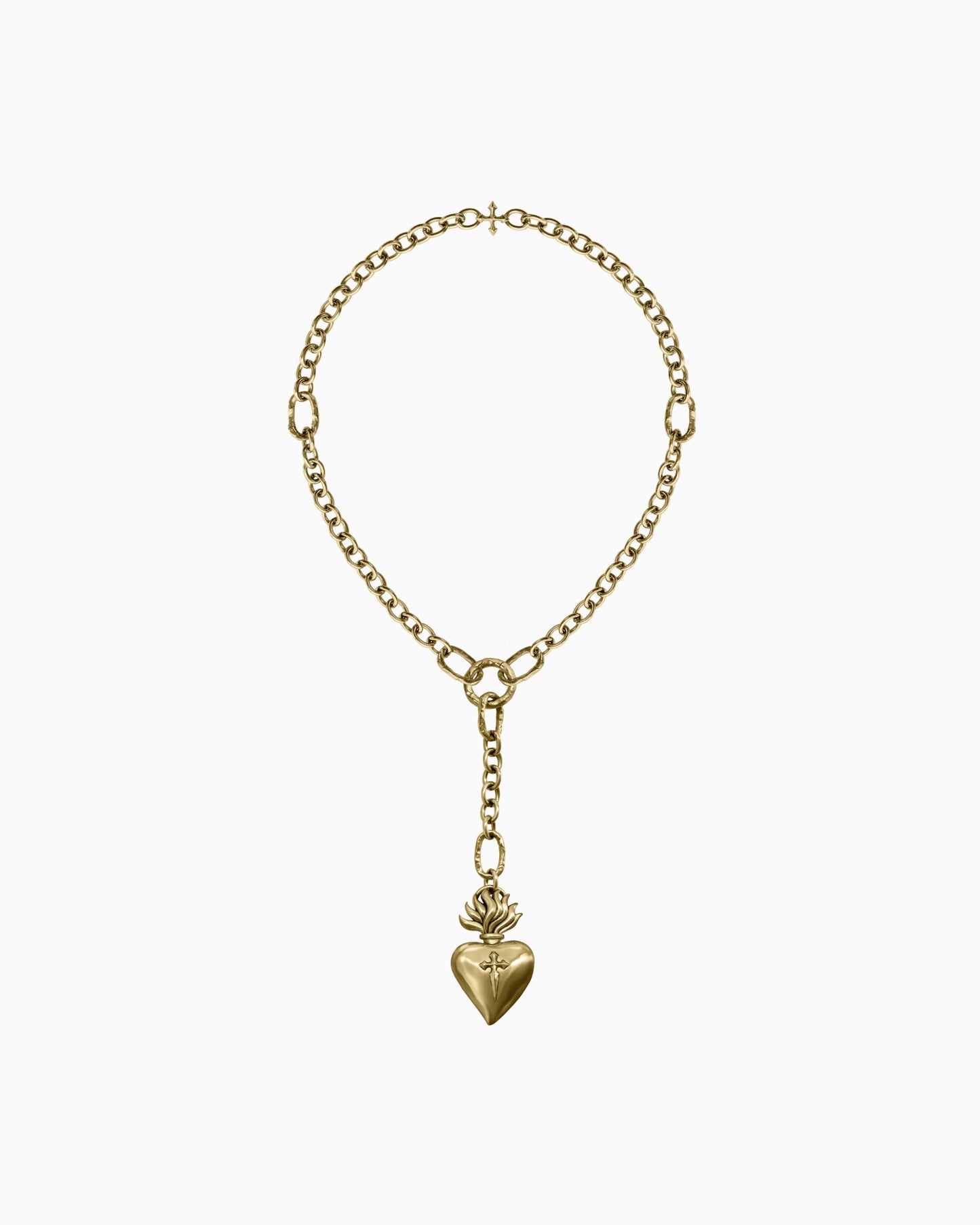 The Sacrament Locket Necklace-Pendant Necklaces- Gold - - Ask & Embla