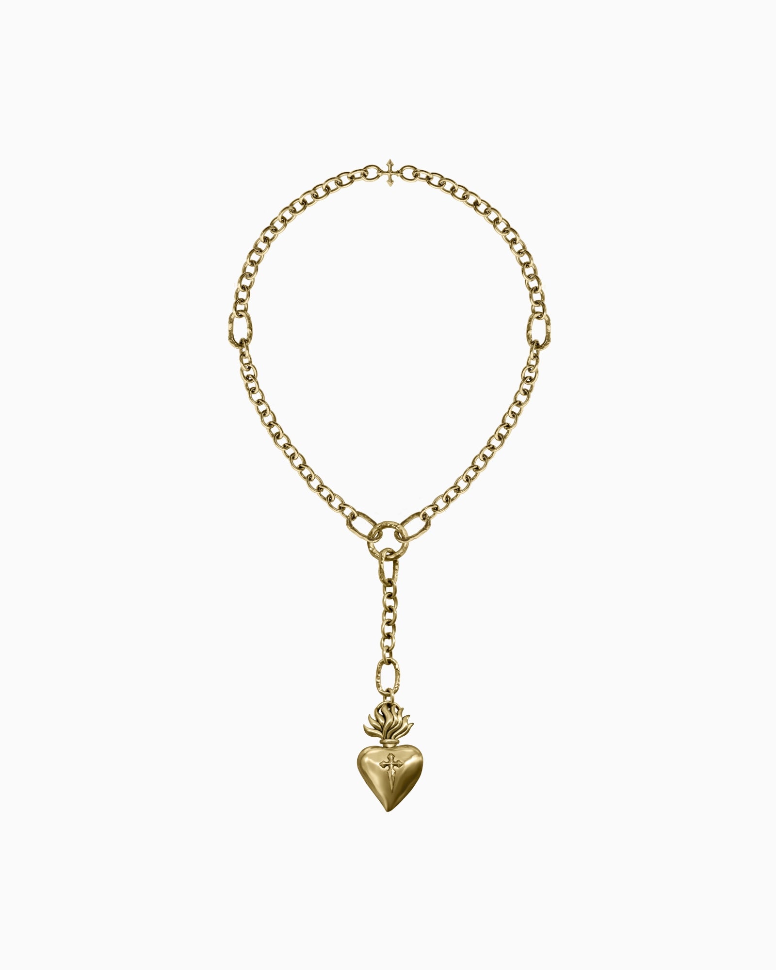 The Sacrament Locket Necklace-Pendant Necklaces- Gold - - Ask & Embla