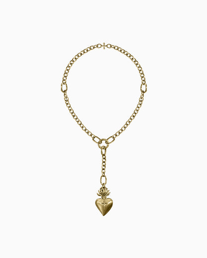 The Sacrament Locket Necklace-Pendant Necklaces- Gold - - Ask & Embla