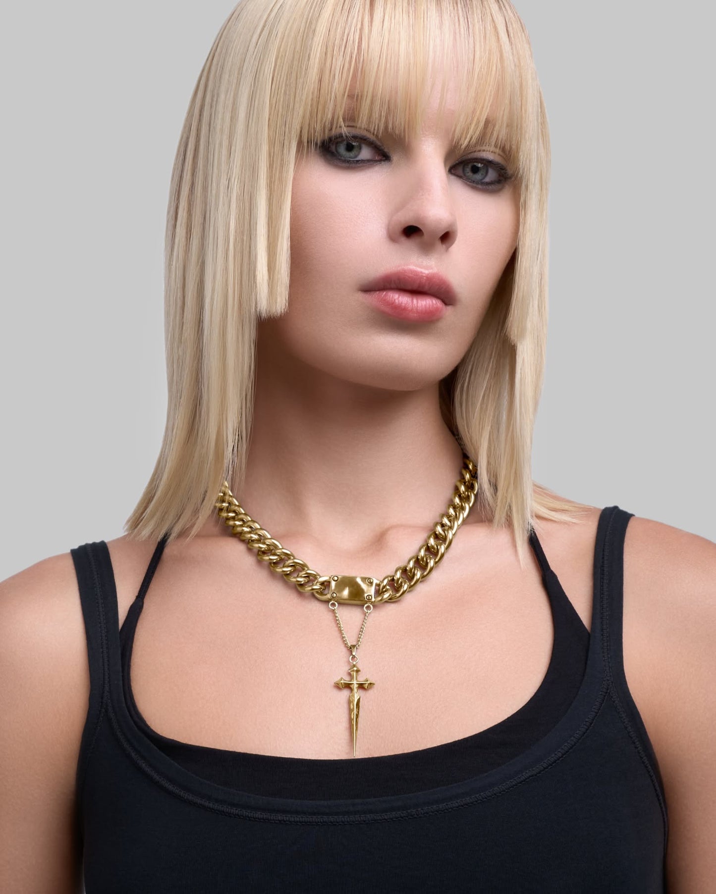 Vigil Necklace-Pendant Necklaces- Silver - Medium - Ask & Embla