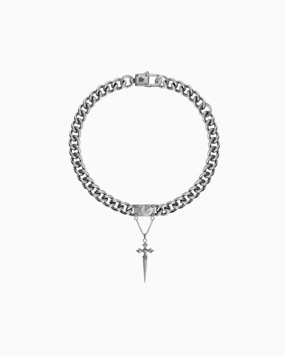 Vigil Necklace-Pendant Necklaces- Silver - Medium - Ask & Embla