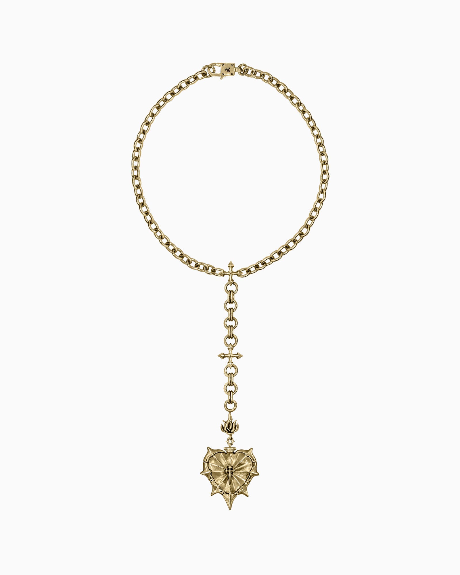 THE SACRILEGE Necklace-Pendant Necklace- Silver - - Ask & Embla