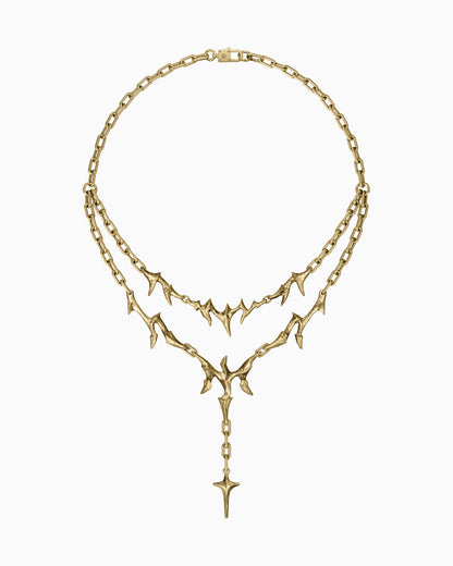 Anomaly II necklace-Pendant Necklaces- Gold - 45 CM - Ask & Embla