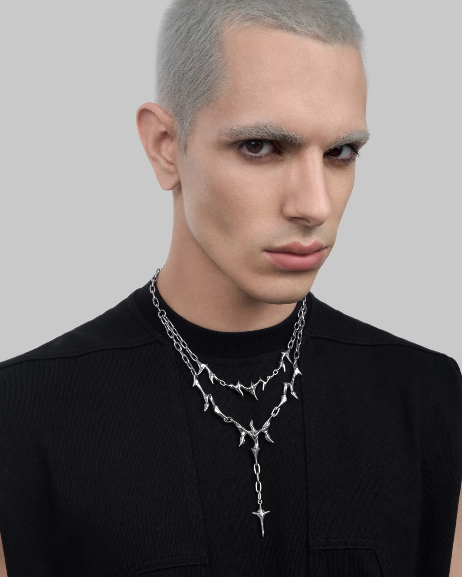 Anomaly II necklace-Pendant Necklaces- Gold - 45 CM - Ask & Embla