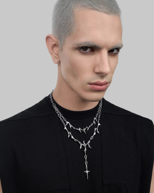 Anomaly II necklace-Pendant Necklaces- Gold - 45 CM - Ask & Embla