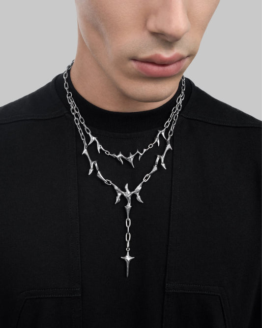 Anomaly II necklace-Pendant Necklaces- Gold - 45 CM - Ask & Embla