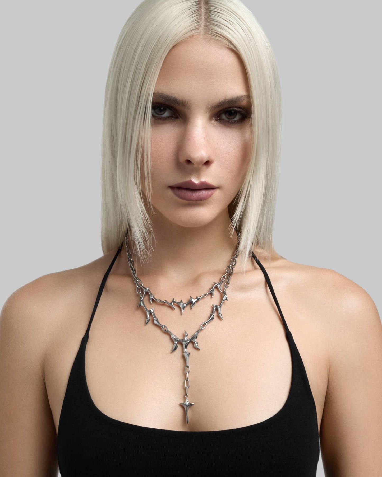 Anomaly II necklace-Pendant Necklaces- Gold - 45 CM - Ask & Embla