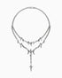 Anomaly II necklace-Pendant Necklaces- Silver - 45 CM - Ask & Embla