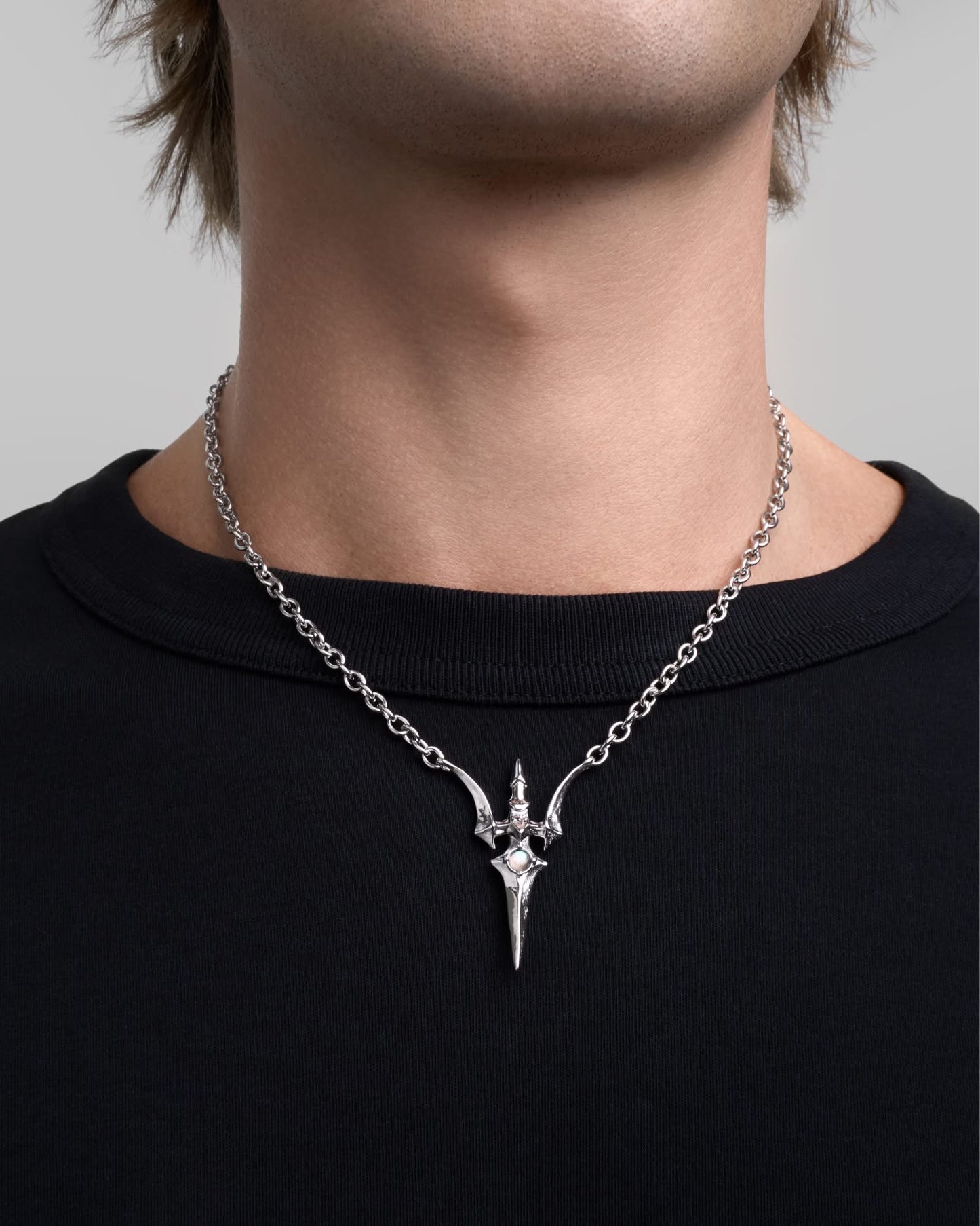 Valkyrie necklace-Pendant Necklaces- Silver - - Ask & Embla