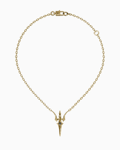 Valkyrie necklace-Pendant Necklaces- Gold - - Ask & Embla