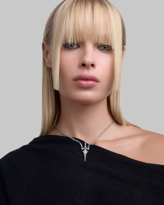 Valkyrie necklace-Pendant Necklaces- Silver - - Ask & Embla