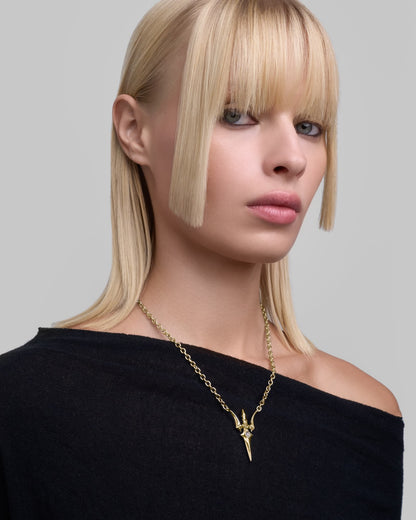 Valkyrie necklace-Pendant Necklaces- Silver - - Ask & Embla