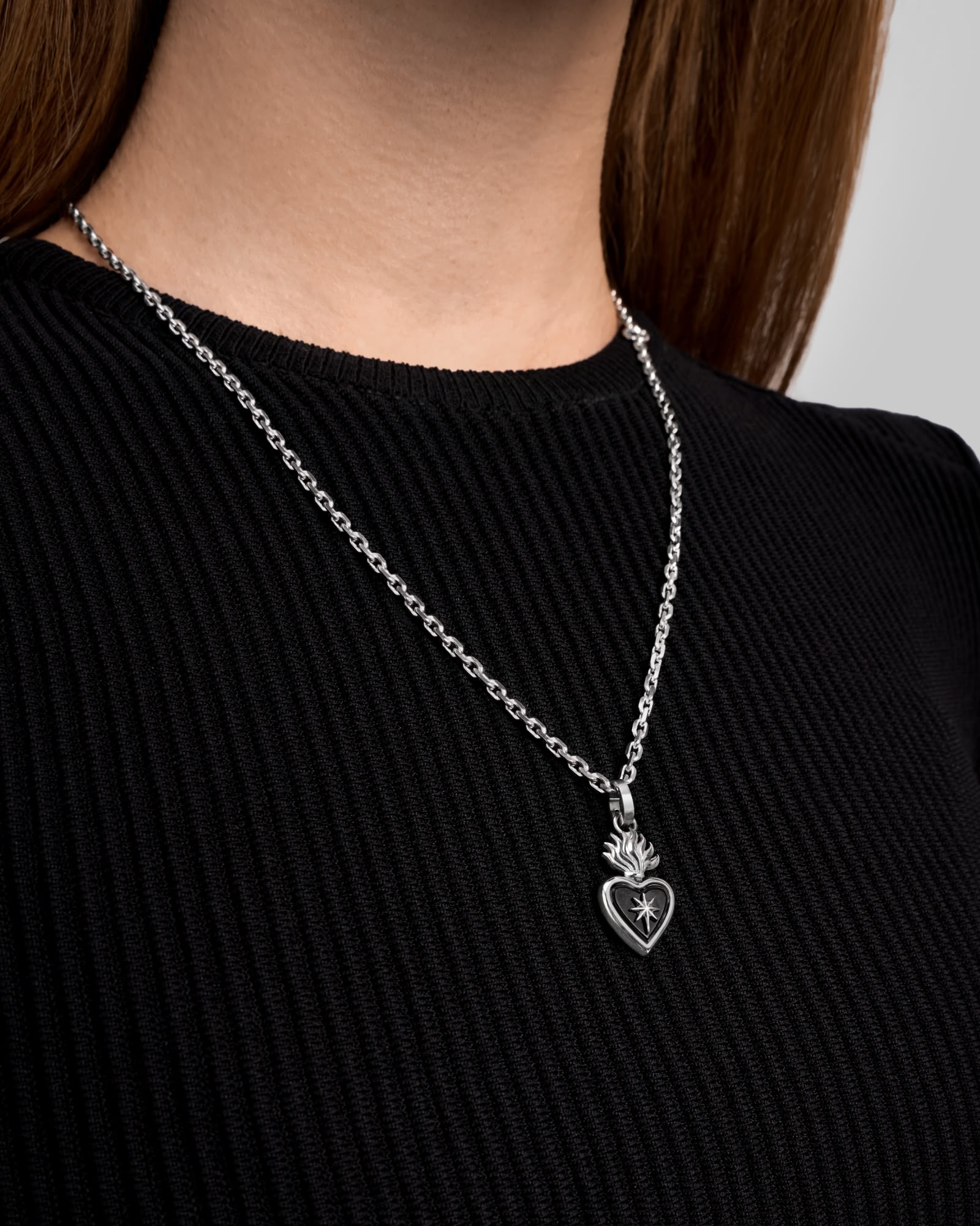 Synth Necklace - 925 silver and The Sacrament Vial charm bundle-Chain Necklaces- - - Ask & Embla