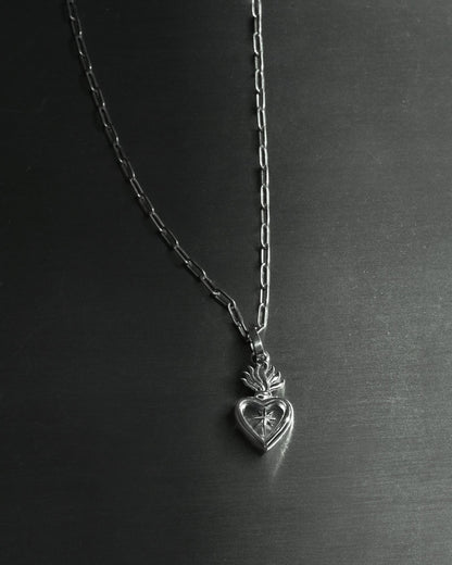 Synth Necklace - 925 silver and The Sacrament Vial charm bundle-Chain Necklaces- - - Ask & Embla