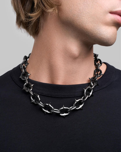 UNHOLY GRAIL Necklace-Chain Necklace- Silver - Medium - Ask & Embla