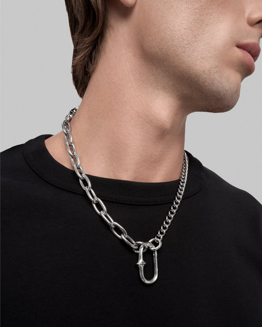 Continuum necklace-Chain Necklaces- Silver - - Ask & Embla