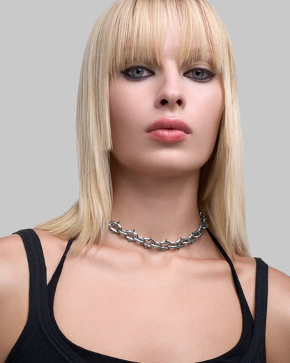 Midi Unholy Grail Necklace-Chain Necklaces- Silver - 50 CM - Ask & Embla