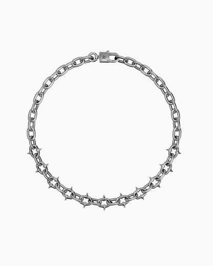 Midi Unholy Grail Necklace-Chain Necklaces- Silver - 50 CM - Ask & Embla