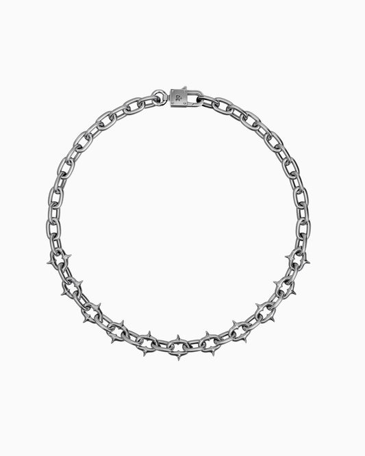 Midi Unholy Grail Necklace-Chain Necklaces- Silver - 50 CM - Ask & Embla